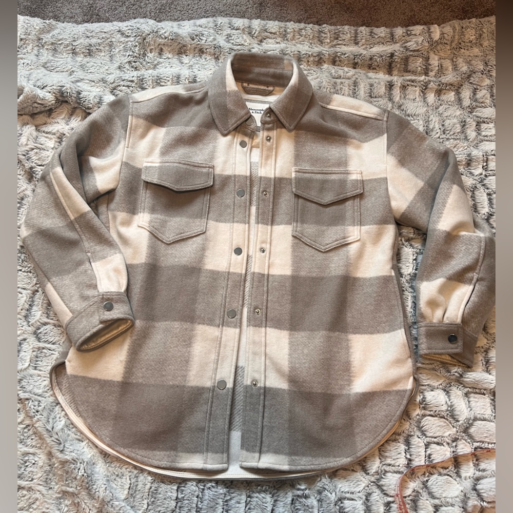 Abercrombie shirt jacket